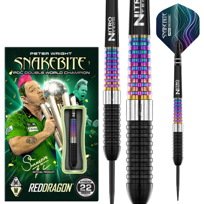 PETER WRIGHT CORRA 90% TUNGSTEN STEEL TIP DARTS
