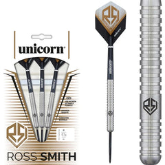 ROSS SMITH NATURAL 80% TUNGSTEN STEEL TIP DARTS