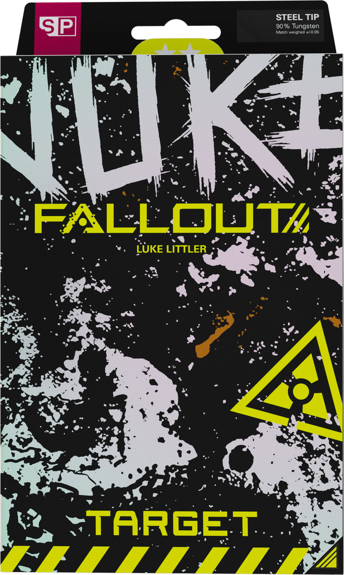 Luke Littler Nuke Fallout 90% SP steel tip dart