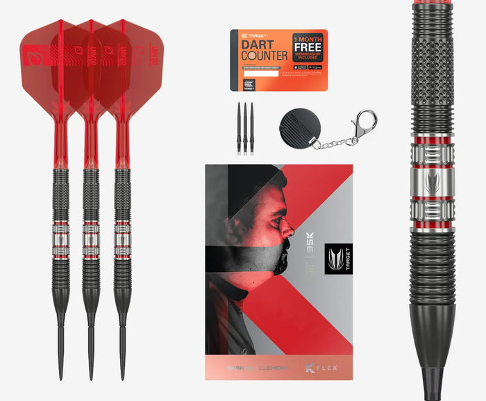 GABRIEL CLEMENS 95K 95% TUNGSTEN STEEL TIP DARTS
