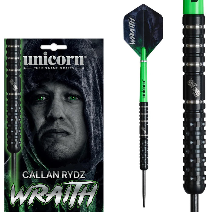 UNICORN WRAITH CALLAN RYDZ PHASE 2 90% TUNGSTEN STEEL TIP DARTS