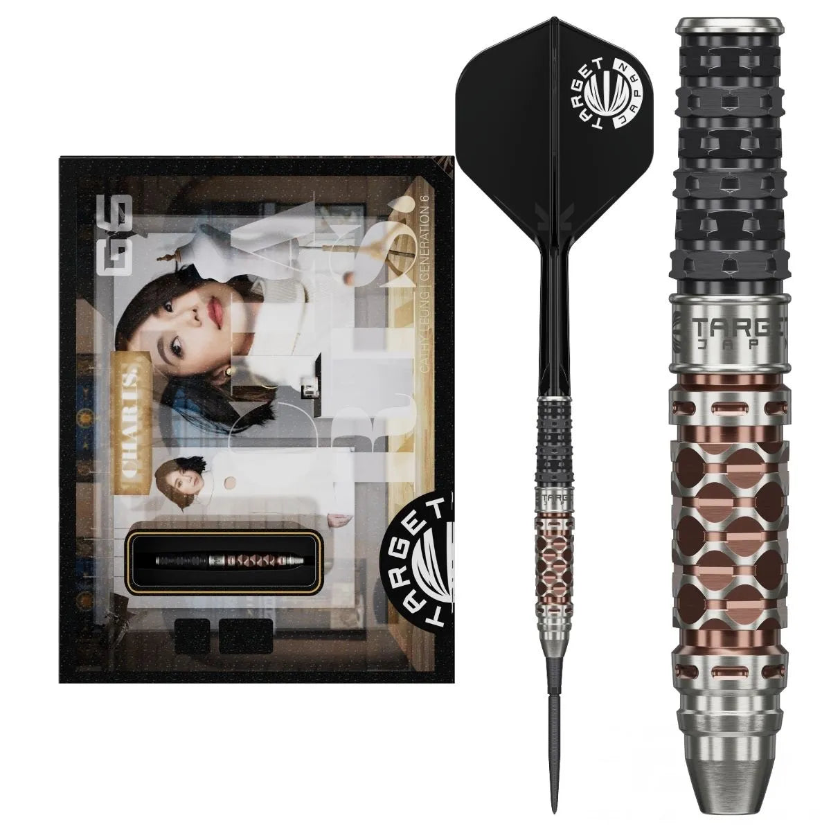 TARGET JAPAN CHARIS G6 90% TUNGSTEN STEEL TIP DARTS