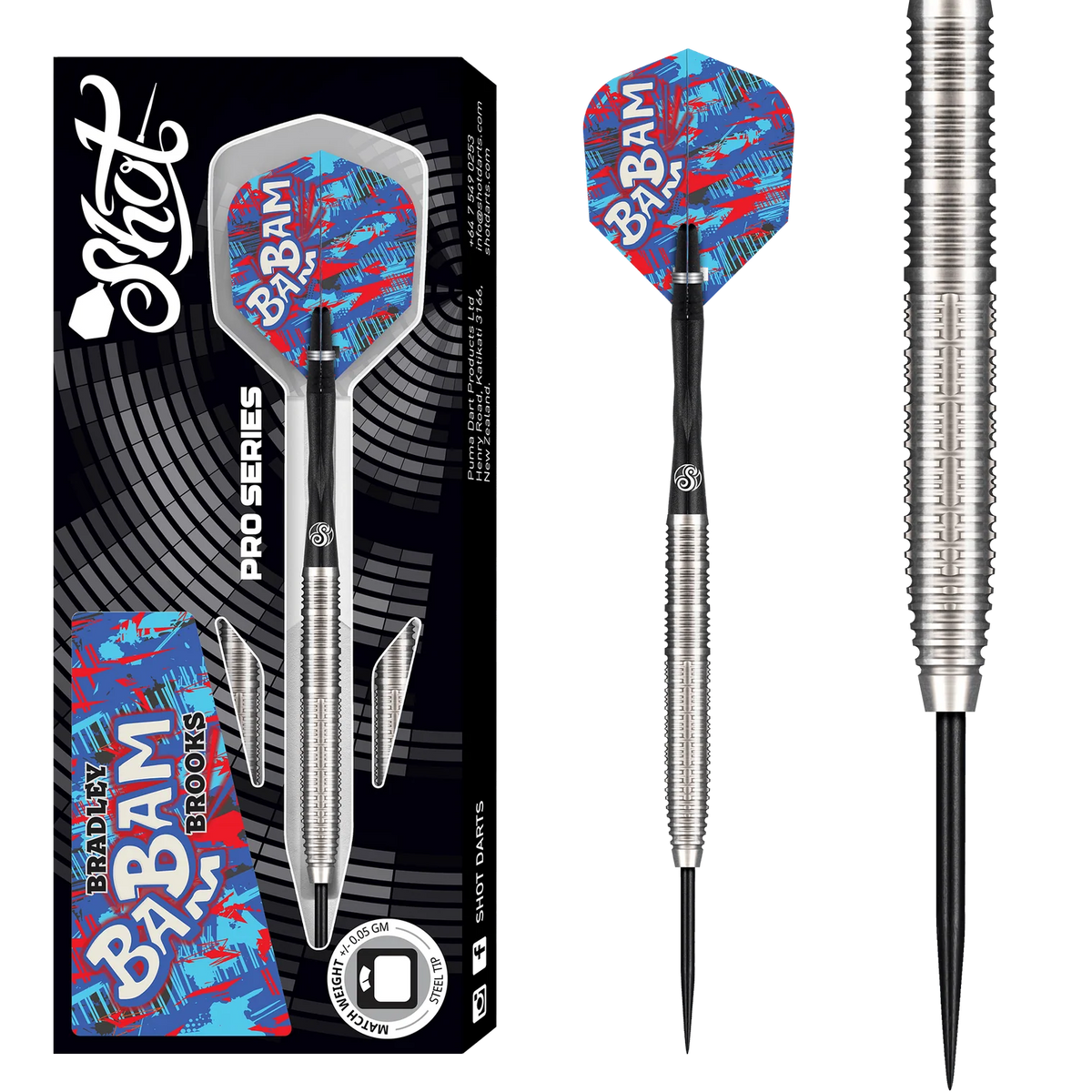 SHOT BRADLEY BROOKS PLAIN 90% TUNGSTEN