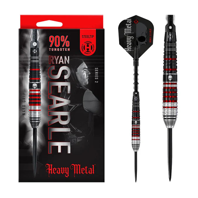 RYAN SEARLE SERIES 2 90% TUNGSTEN Quick Point DARTS