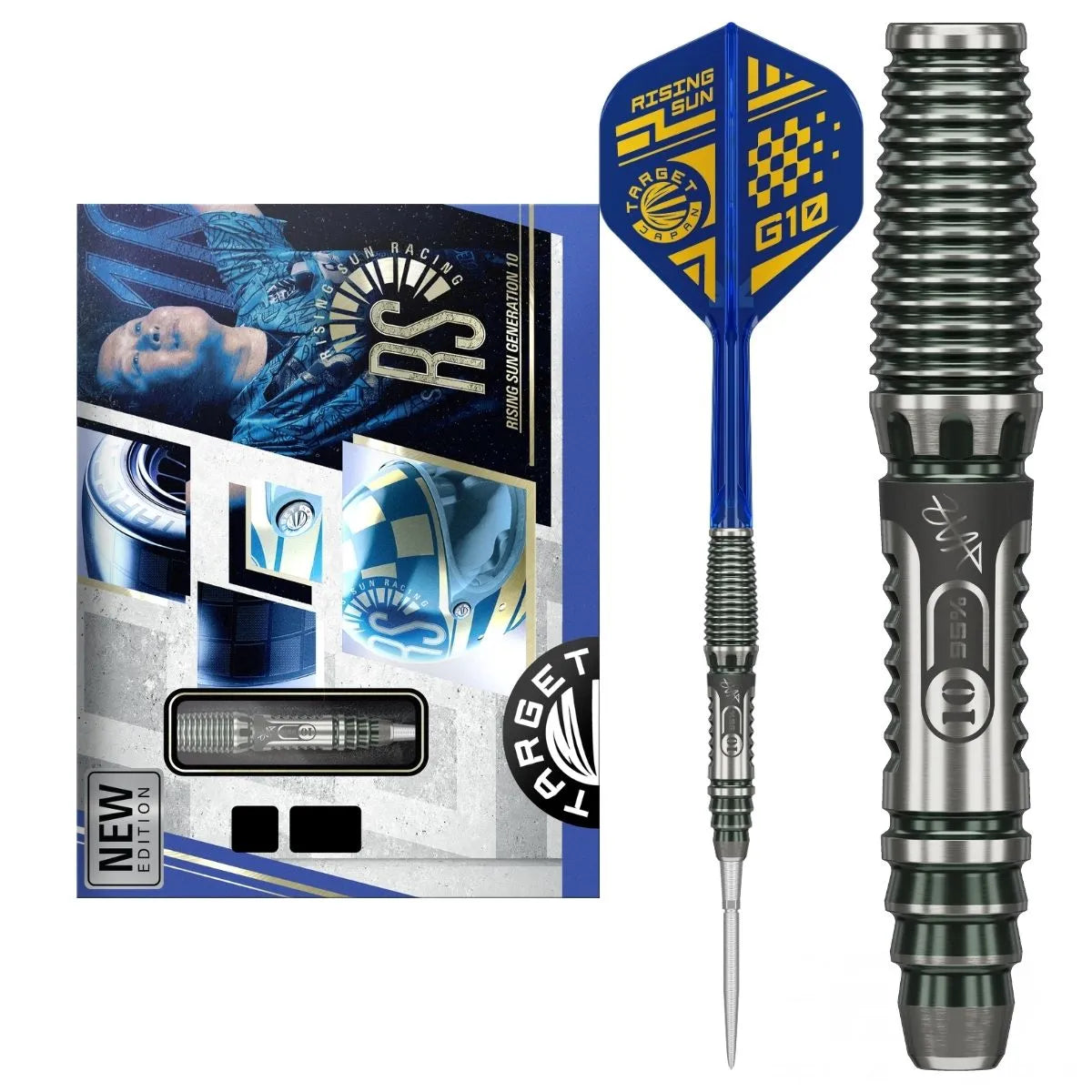 TARGET JAPAN HARUKI MURAMATSU RISING SUN G10.5 95% TUNGSTEN STEEL TIP DARTS