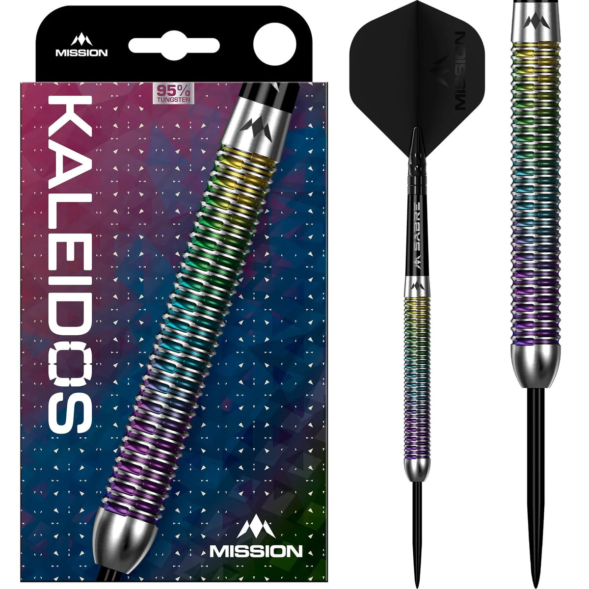 MISSION KALEIDOS STEEL TIP 95%