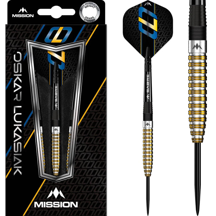 MISSION OSKAR LUKASIAK DARTS STEEL TIP 95%