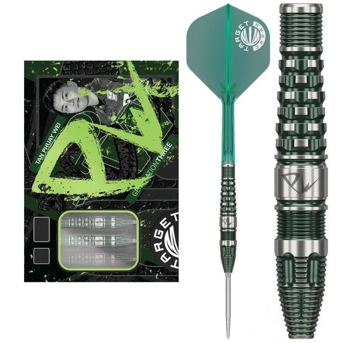 TARGET JAPAN PRIME SERIES PW G3 90% TUNGSTEN STEEL TIP DARTS