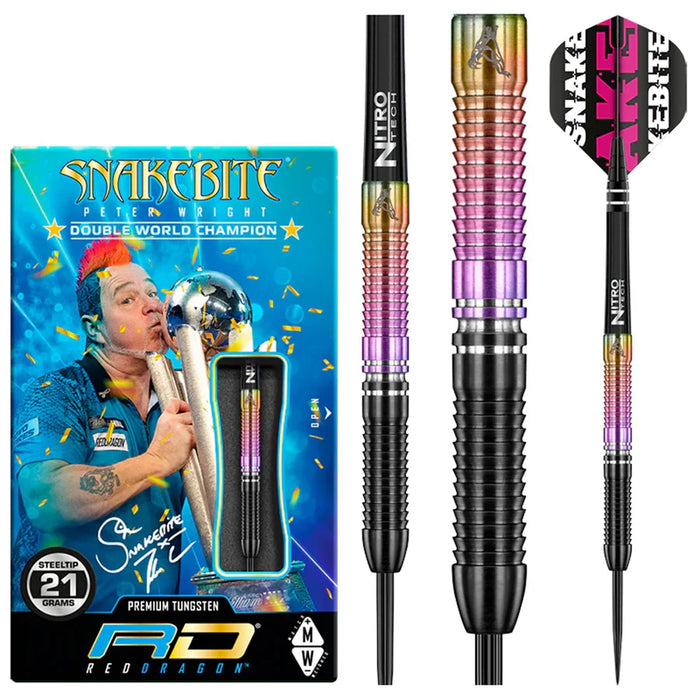 PETER WRIGHT WORLD CHAMPION 2020 SE 90% TUNGSTEN STEEL TIP DARTS