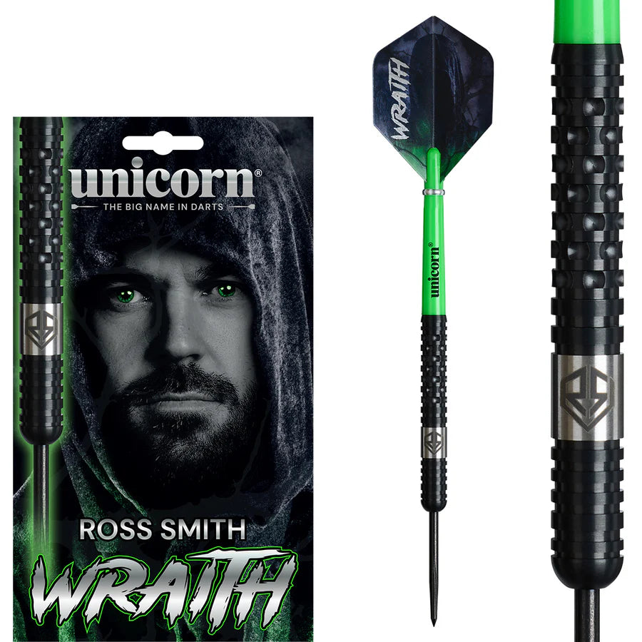 WRAITH ROSS SMITH 90% TUNGSTEN STEEL TIP DARTS