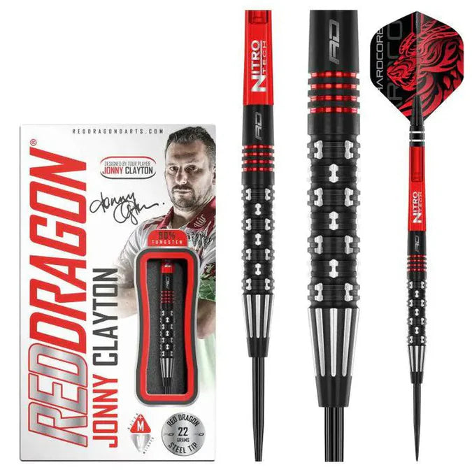JONNY CLAYTON PREMIER LEAGUE SE 90% TUNGSTEN STEEL TIP DARTS