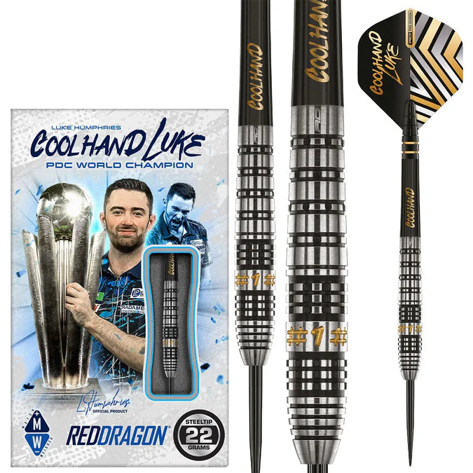 LUKE HUMPHRIES PRESTIGE 90% TUNGSTEN STEEL TIP