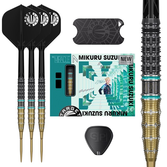 MIKURU SUZUKI THE MIRACLE G7.5 95% TUNGSTEN STEEL TIP DARTS