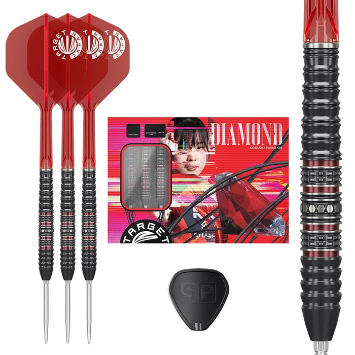 KOSUZU IWAO DIAMOND G4 90% TUNGSTEN STEEL TIP DARTS