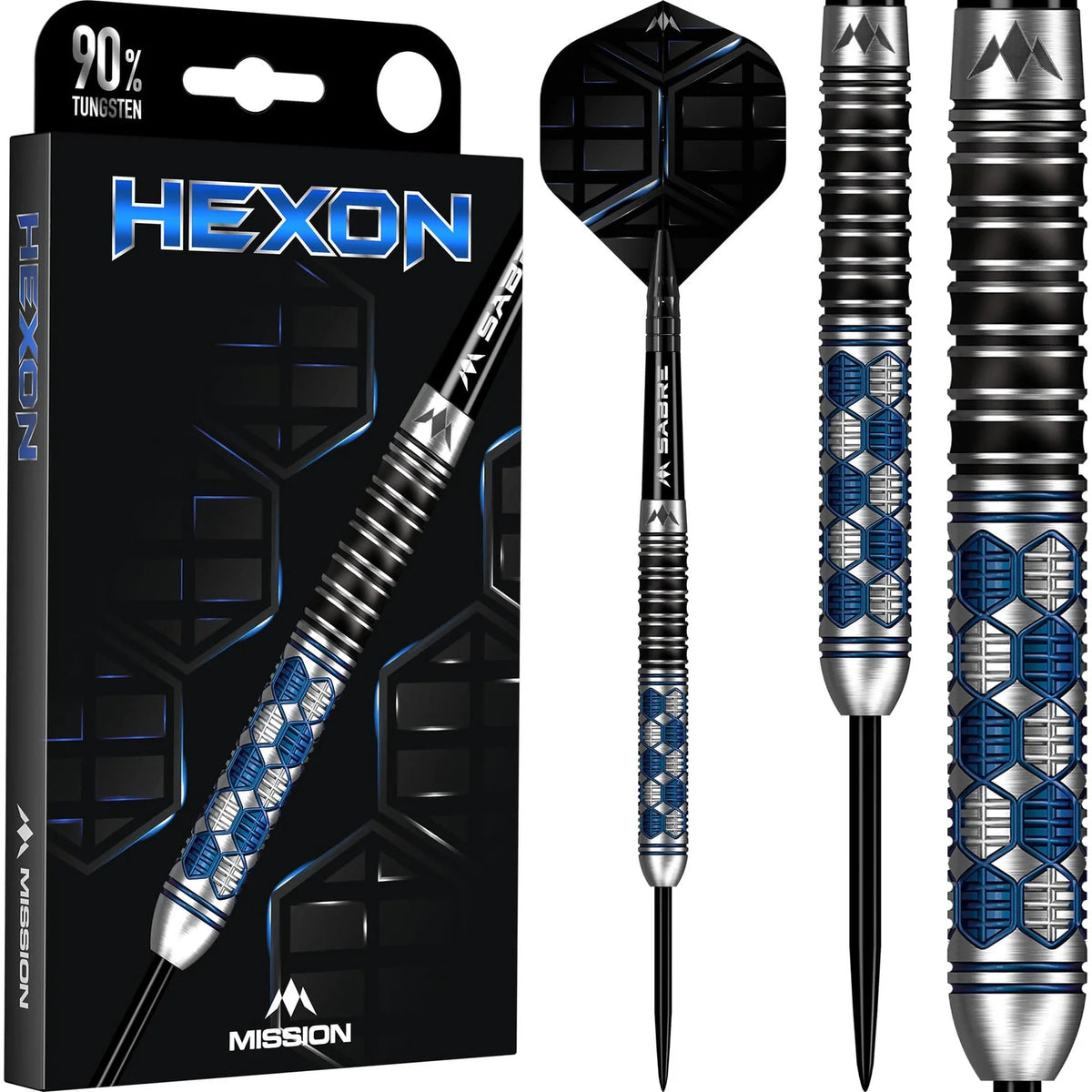 MISSION HEXON STEEL TIP 90%