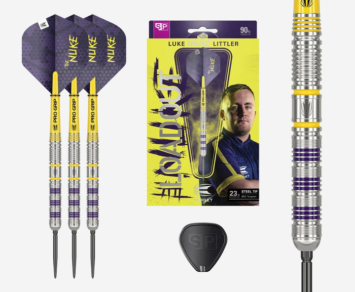 TARGET DARTS LUKE LITTLER LOADOUT SP 90% TUNGSTEN STEEL TIP DARTS