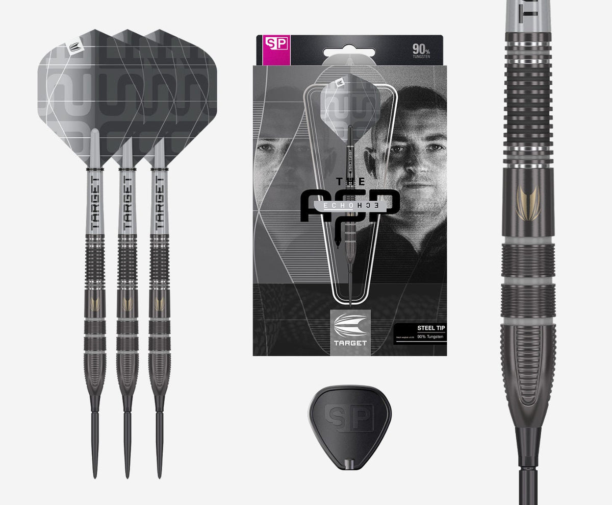 NATHAN ASPINALL X ECHO SP 90% TUNGSTEN STEEL TIP DARTS